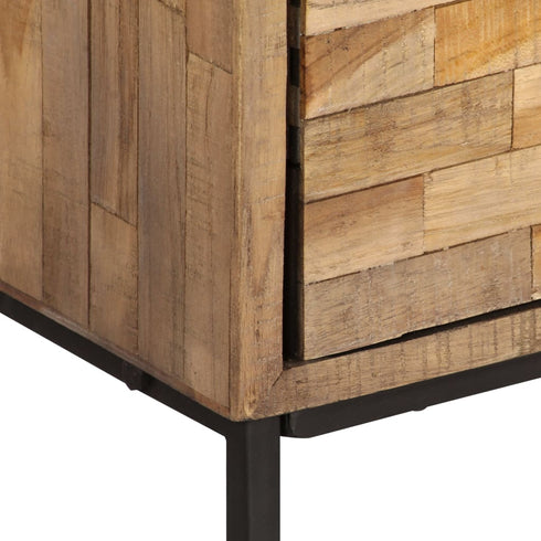 Hennessey - Sideboard Set 3 Pieces Reclaimed Teak Wood